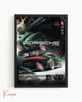 Green Porsche