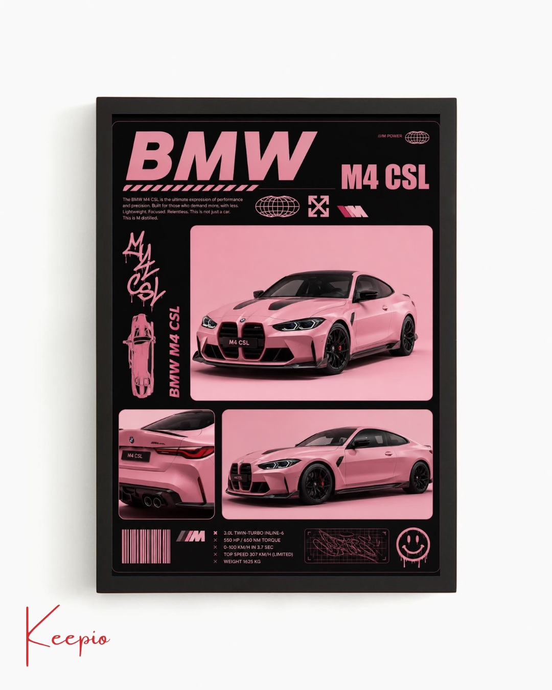 Pink BMW